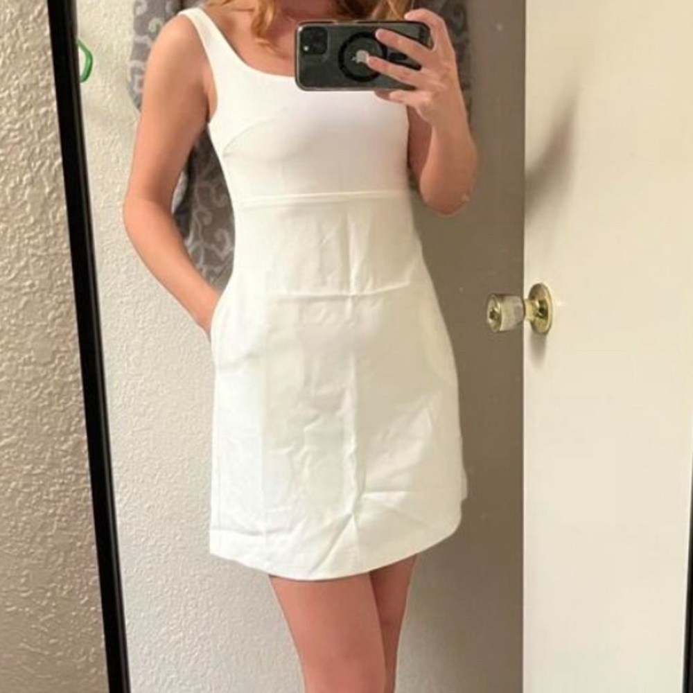 White dress